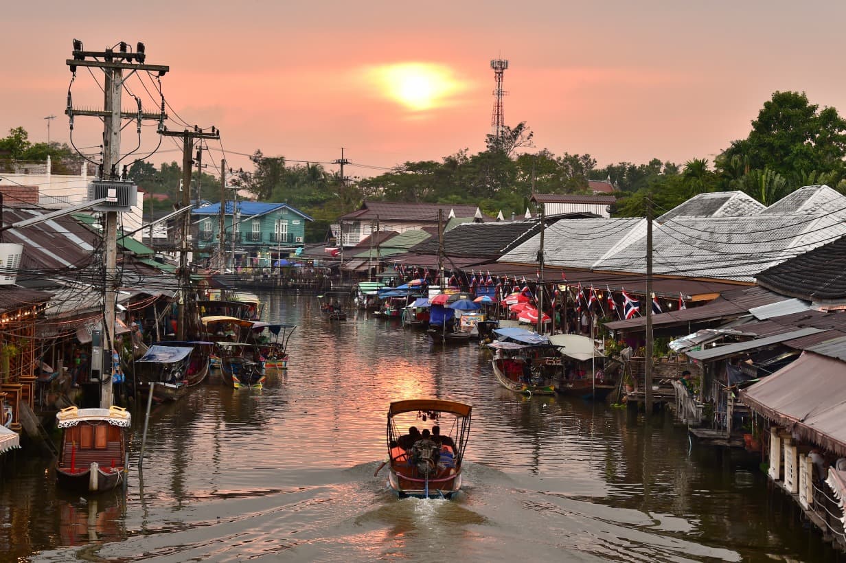 Amphawa and Its Floating Market
