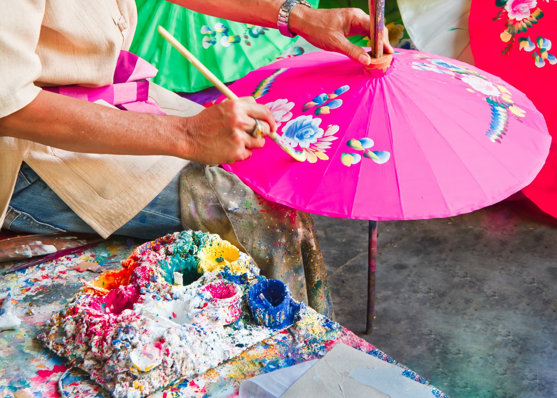 Bo Sang, the Umbrella Village